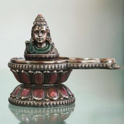 Sacred Shivling Stand – Handcrafted Spiritual Deco by rivaaz